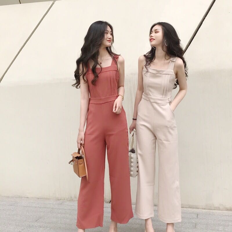 Overall style jumpsuit clearance