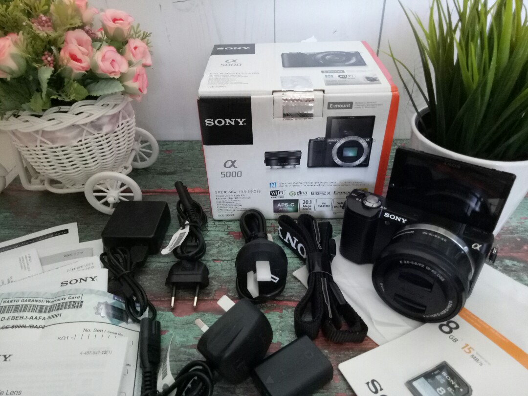 Sony A5000 Baru Segel Dibuka Hny Untuk Tes Kamera Dan Cek Kelengkapan Dapat Dr Hadiah Fotografi Di Carousell