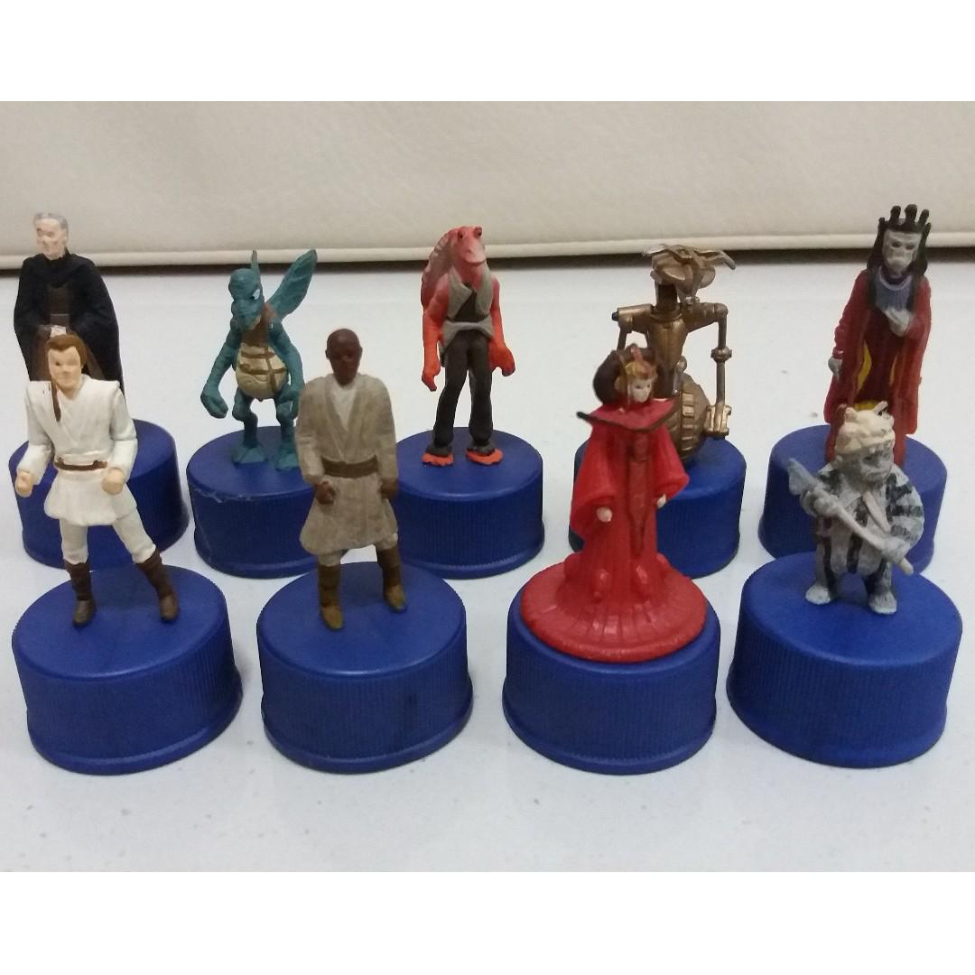 star wars pepsi bottle cap collection