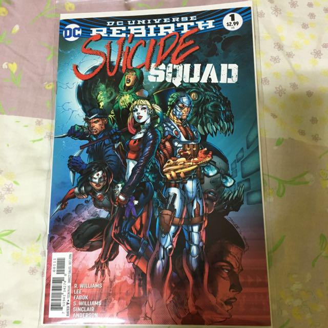 Suicide Squad Rebirth And Issue 1, Hobbies & Toys, Memorabilia ...