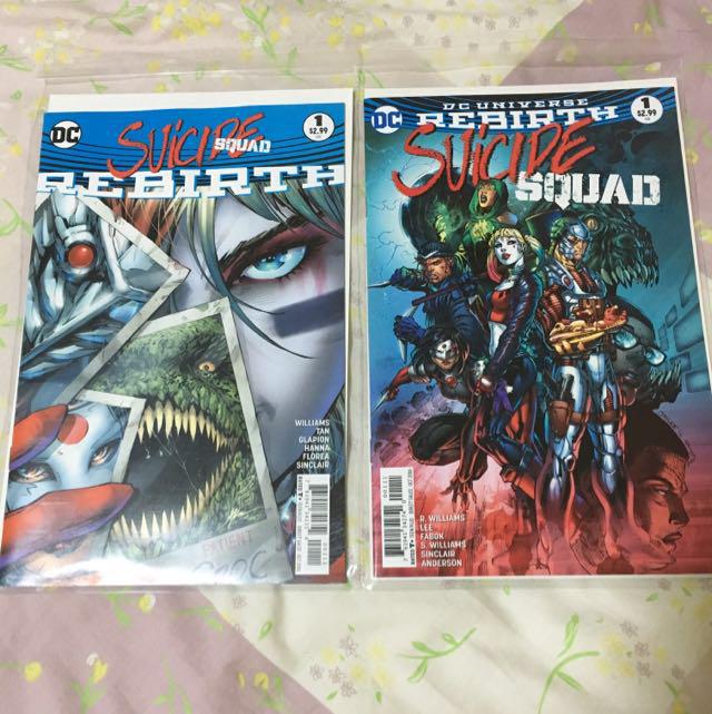 Suicide Squad Rebirth And Issue 1, Hobbies & Toys, Memorabilia ...