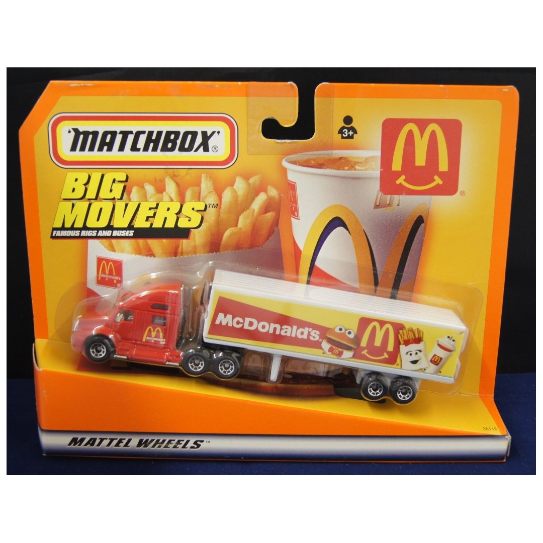 Super Matchbox McDonald's Big Movers - New, Hobbies & Toys, Toys ...
