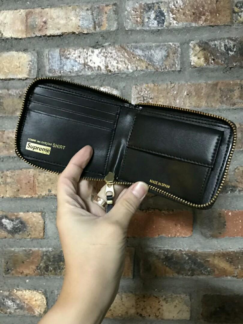 Supreme shop cdg wallet