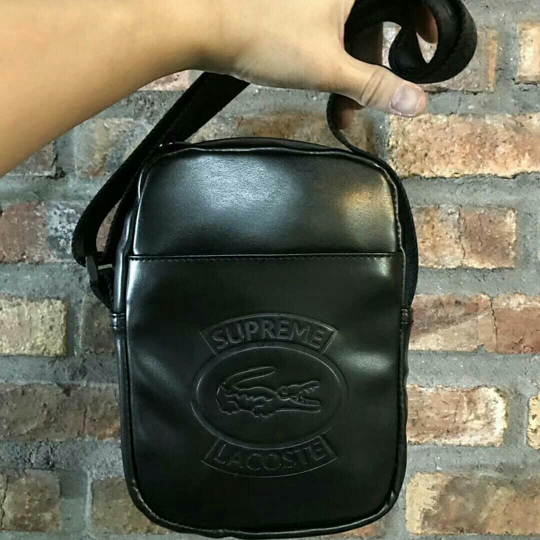 supreme x lacoste bag