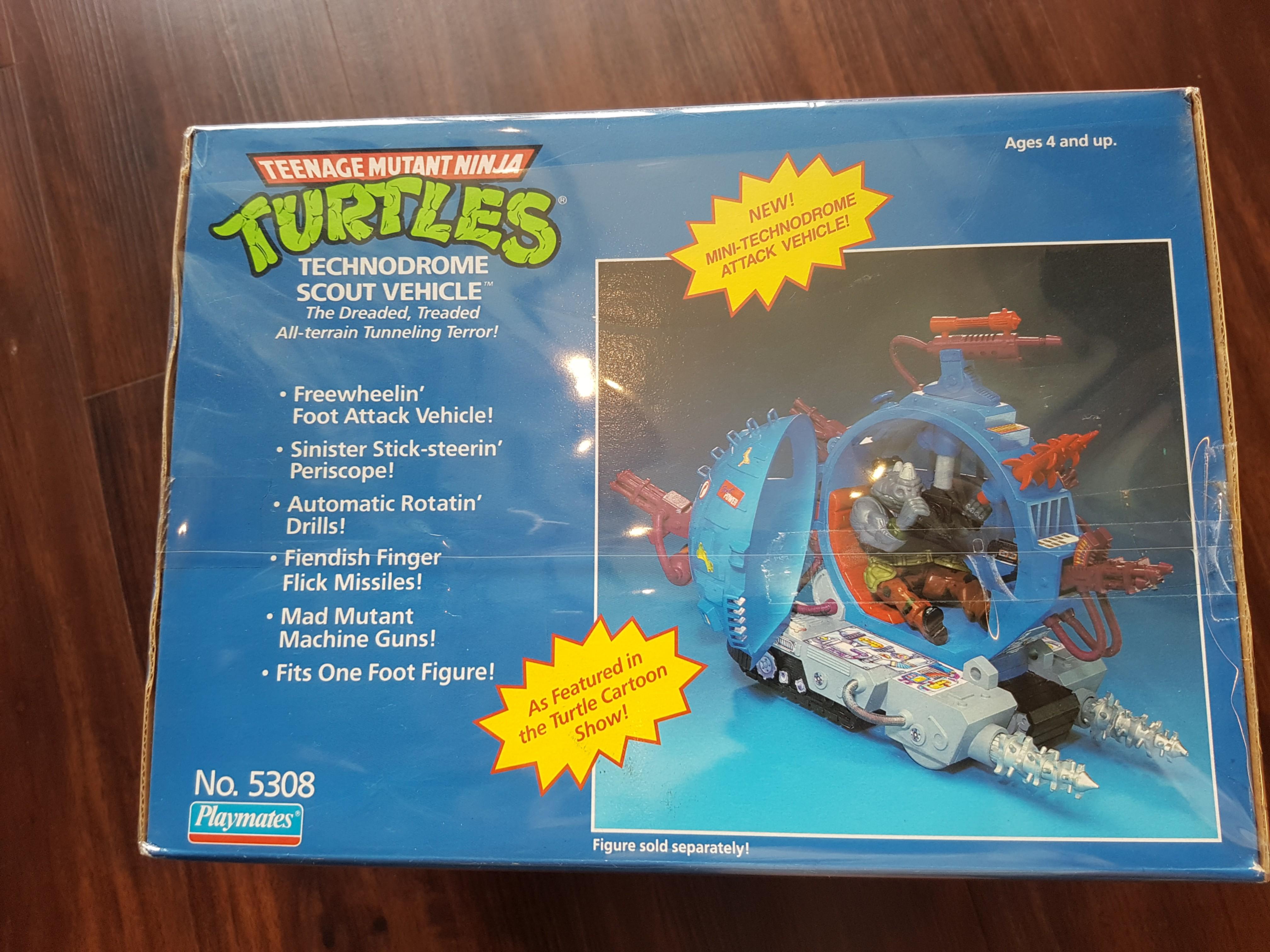 ninja turtles drill vehicle