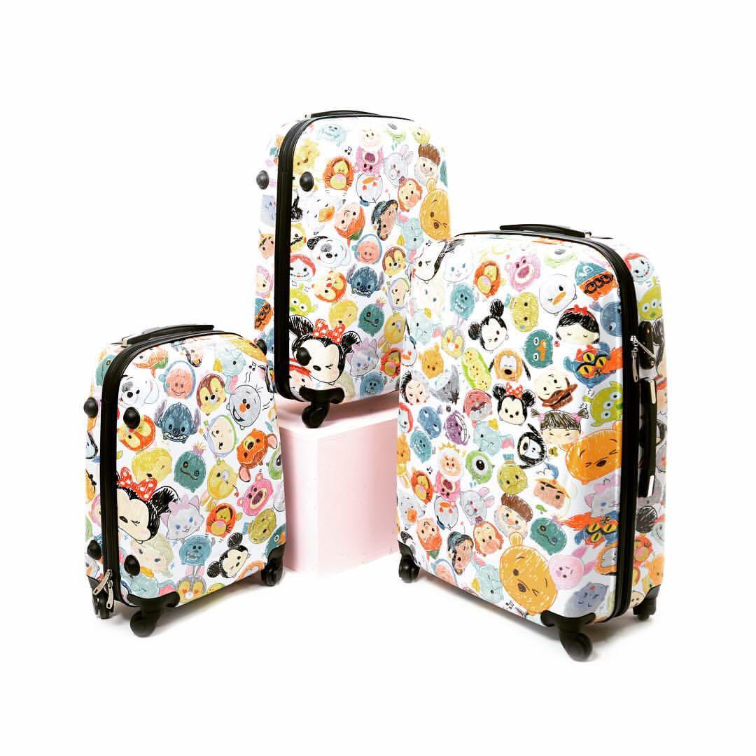 Tsum tsum 20 luggage Hobbies Toys Travel Luggage on Carousell