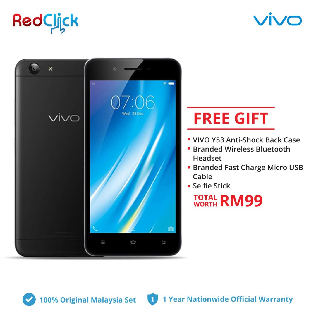 Vivo Y53 1606 2gb 16gb 4 Free Gift Worth Rm99 Mobile Phones Tablets Android Phones Others On Carousell