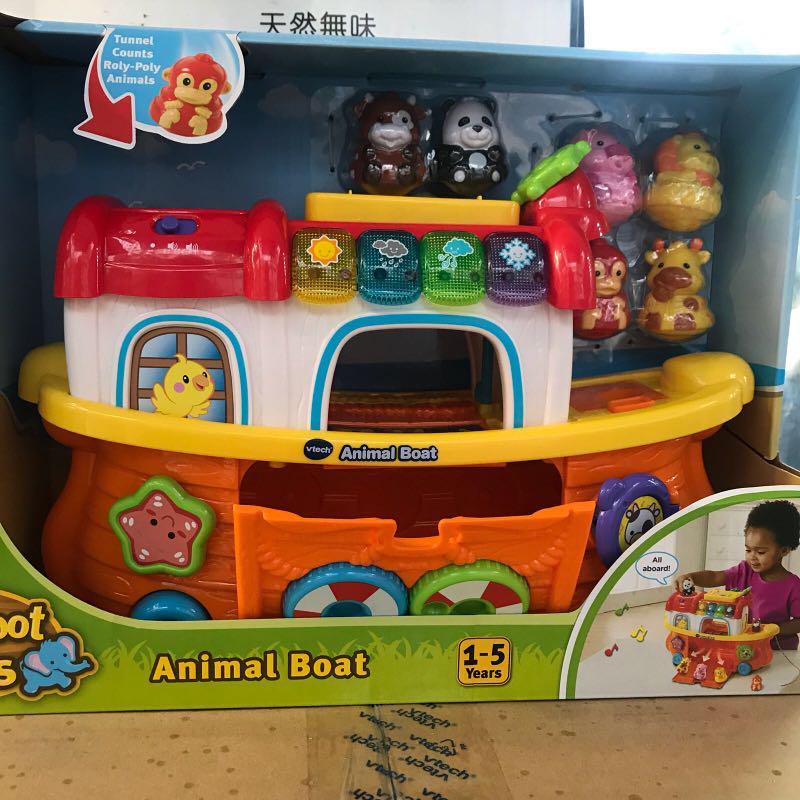 vtech toot toot animal boat