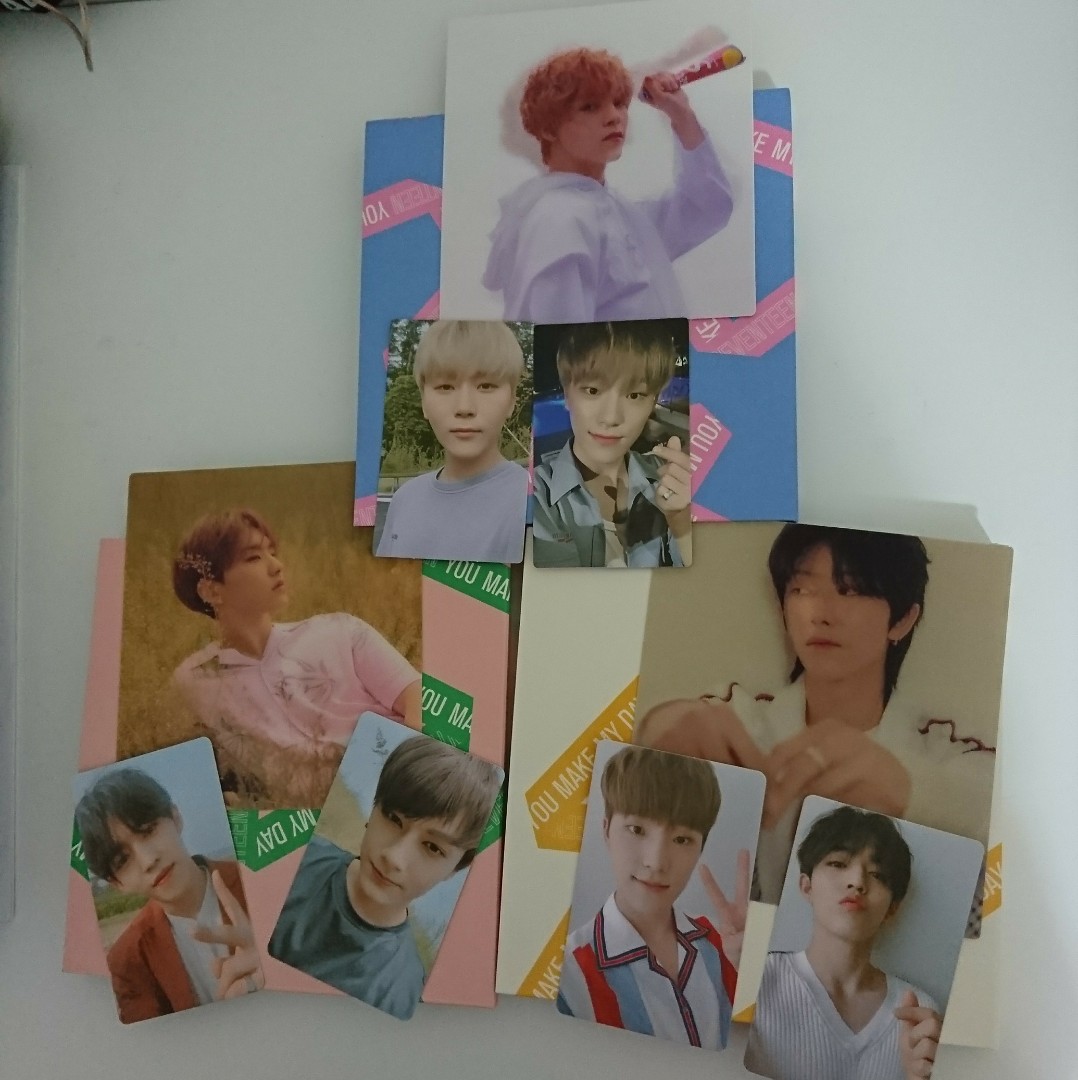 Wtt Lf Seventeen You Make My Day Photocards Hobbies Toys Memorabilia Collectibles K Wave On Carousell
