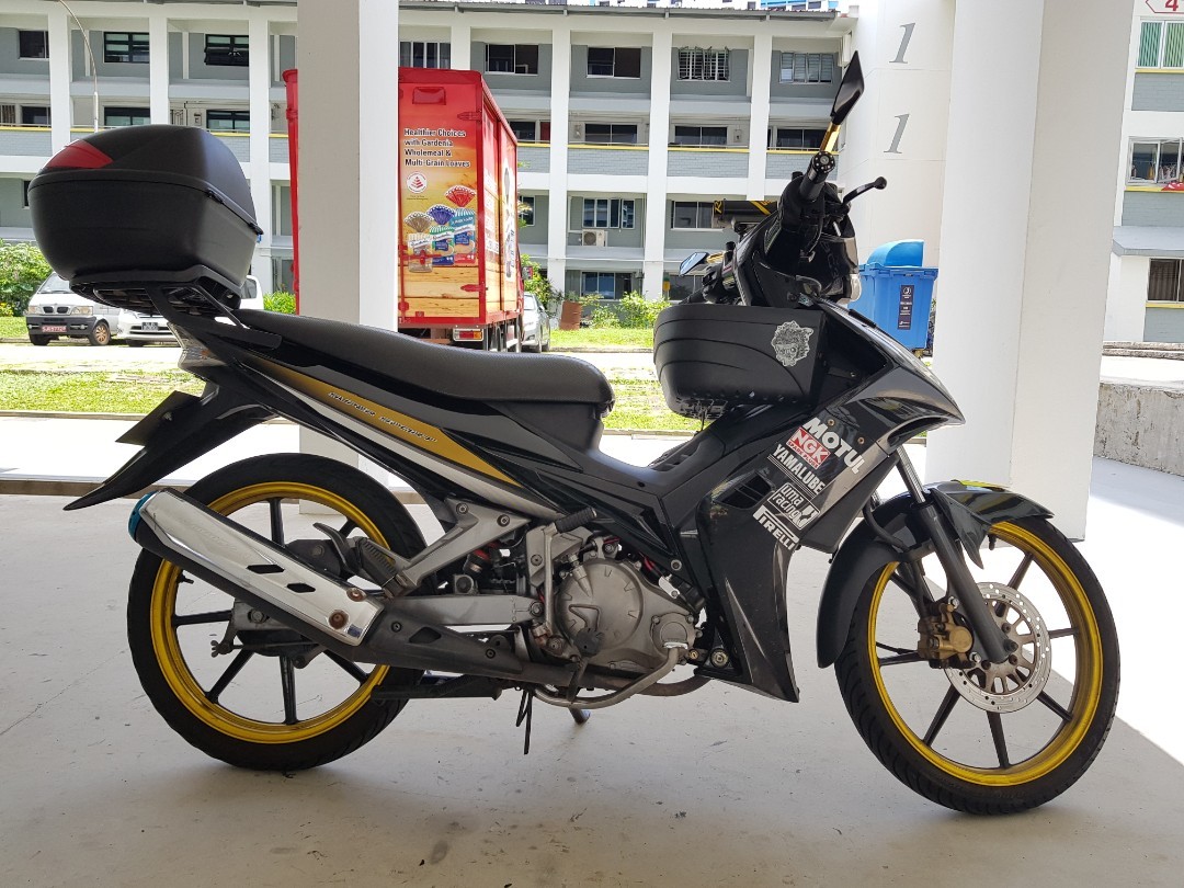 Yamaha Y135lc Walkaround New Colour Matte Black 2017 By Shazrul Asna