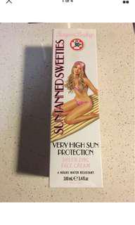 Brand New Sugarbaby Very High Sun Protection Sheer Zinc Face Cream SPF 30+