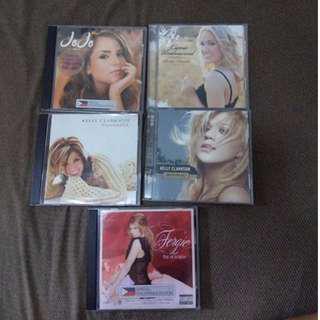 CDS FOR SALE - KELLY CLARKSON,FERGIE,JOJO,CARRIE UNDERWOOD