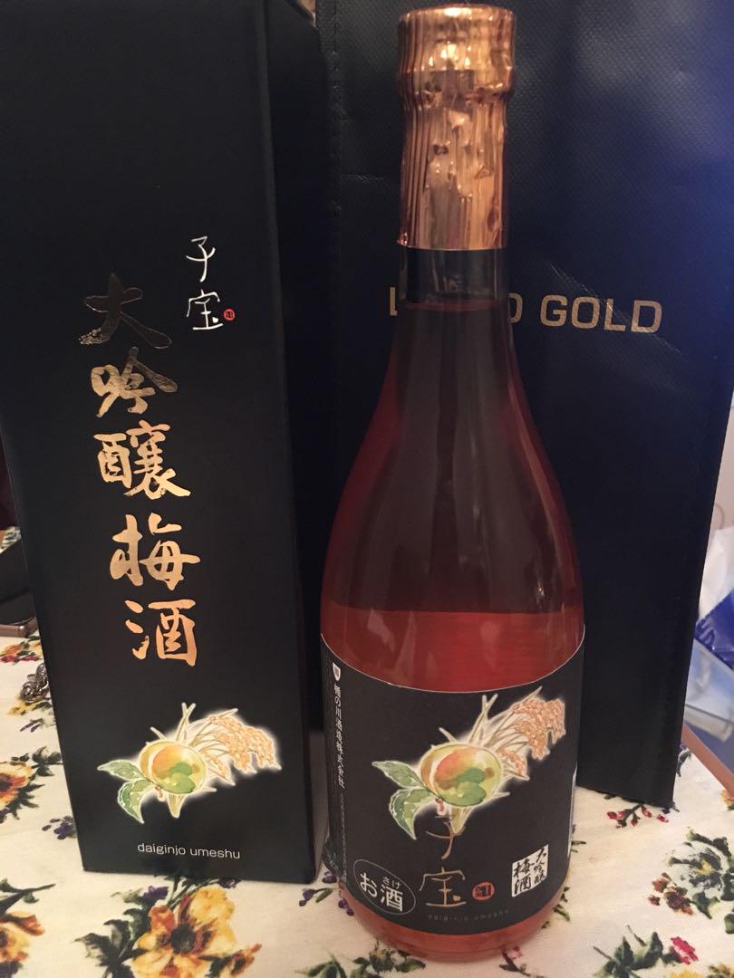 楯野川子寶大吟釀梅酒 嘢食 嘢飲 飲料 Carousell