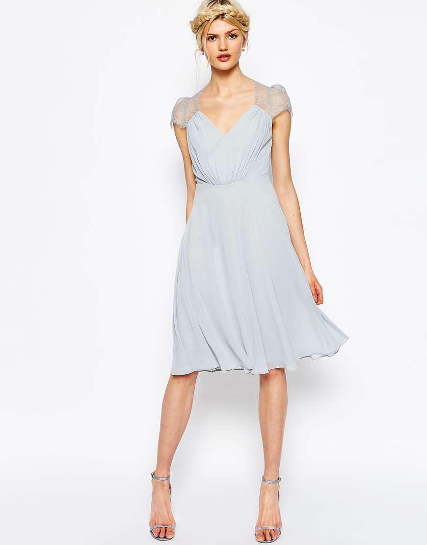 ASOS Kate Chiffon Bridesmaid Dress