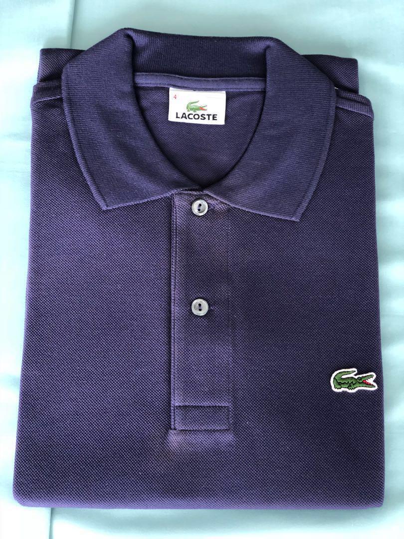 authentic lacoste polo shirt