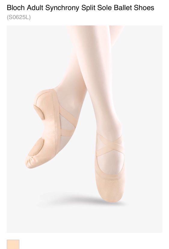 Bloch Adult Synchrony Split Sole Ballet 