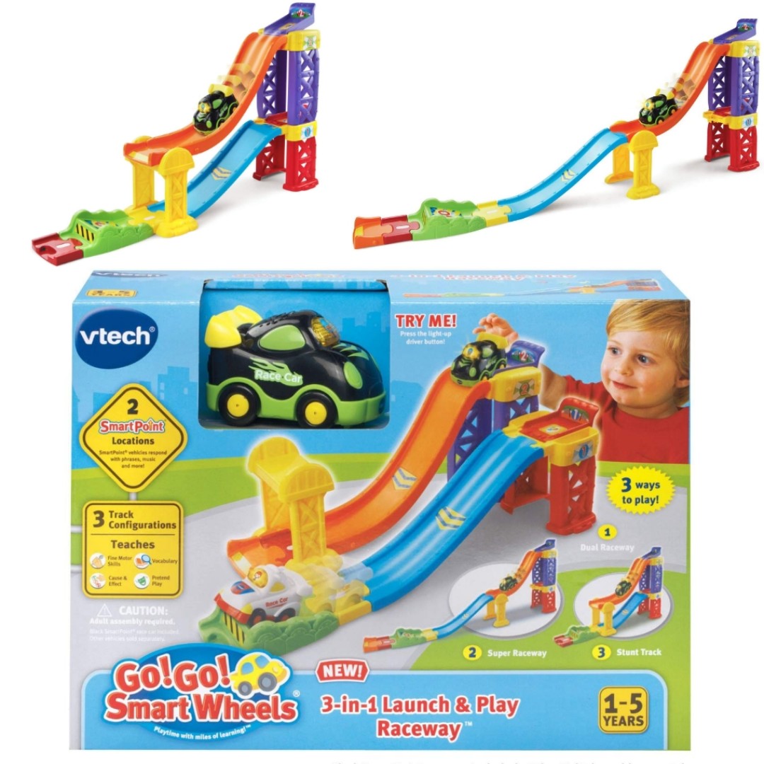 vtech launch and play raceway