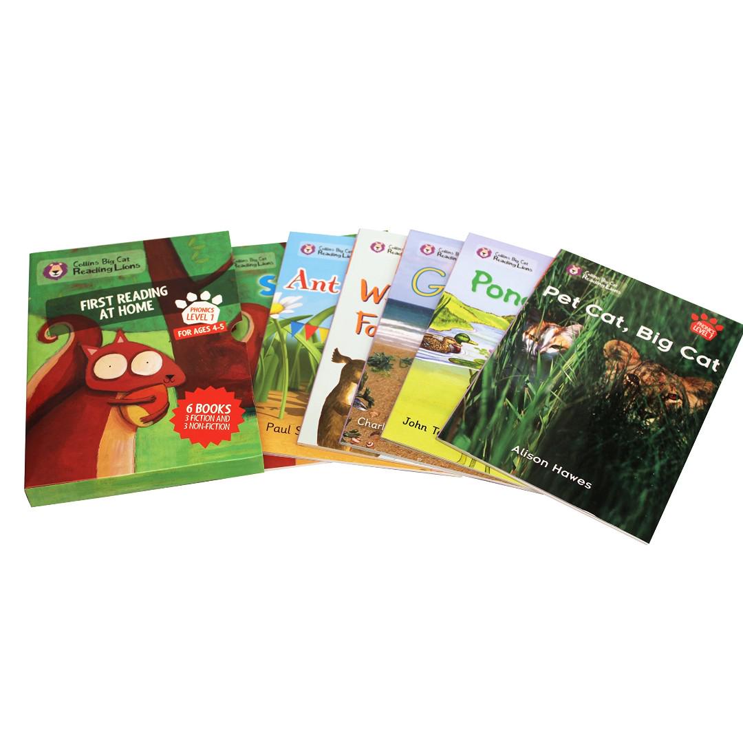 Brand New Collins Big Cat Reading Lion Level 1 First Reading At
