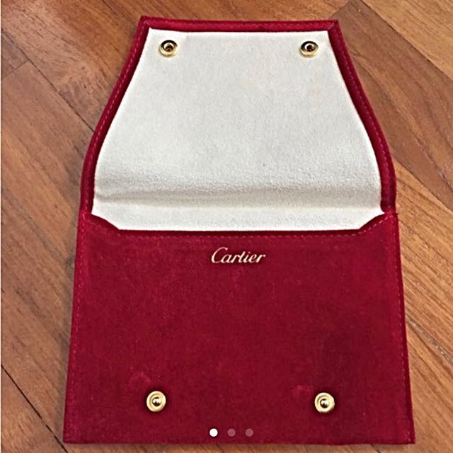 Cartier Watch Service Pouch