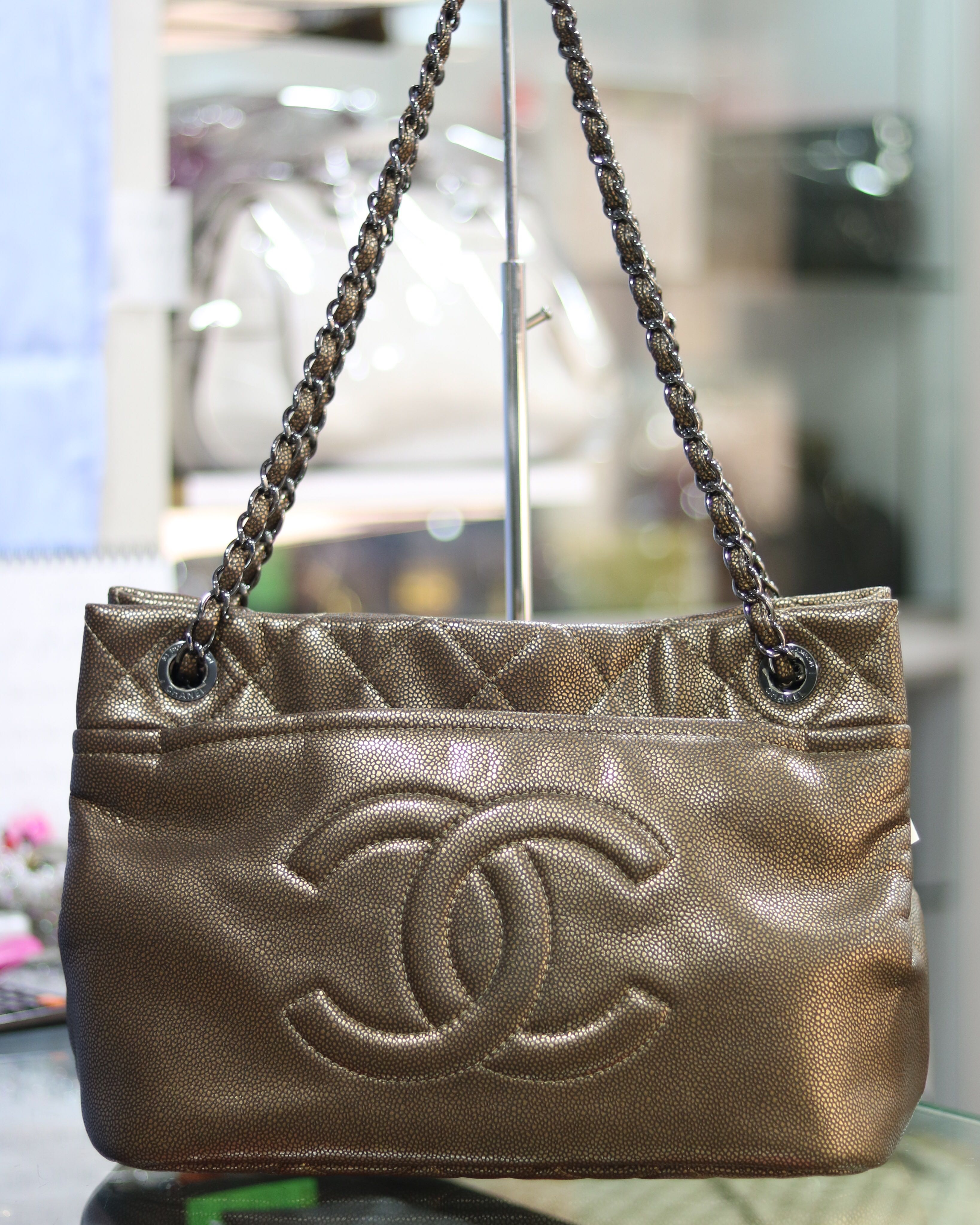 Chanel Timeless CC Soft Shopping Tote Bag