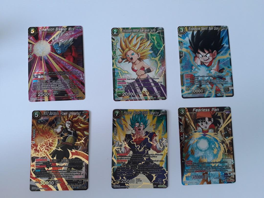 Dragon Ball Trading Card Game Super Rare Toys Games Board