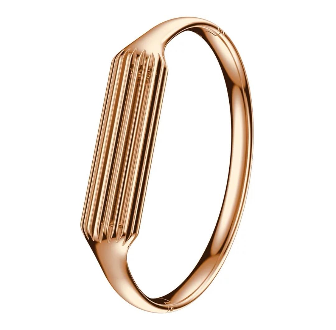 Fitbit flex 2 rose gold bangle accessories Women s Fashion Jewelry Organisers Bracelets on Carousell
