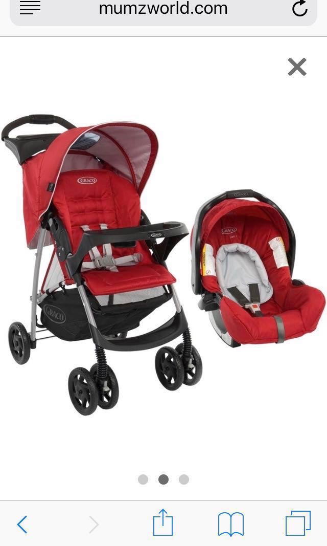 Graco Ultima Chilli Red Travel System