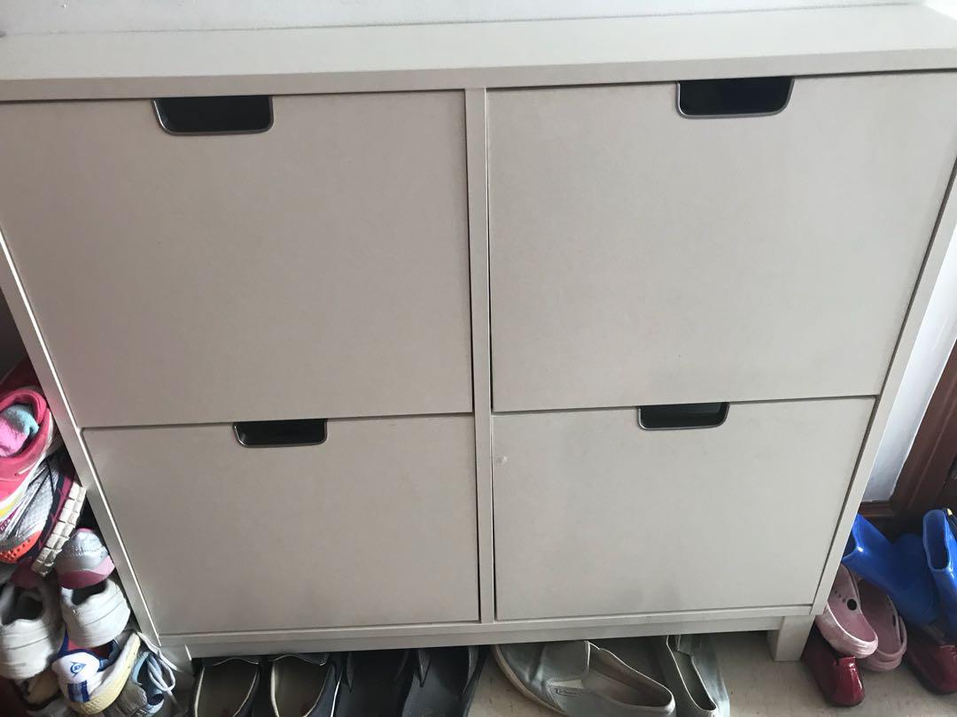 Ikea Shoe Cabinet Furniture Shelves Drawers On Carousell