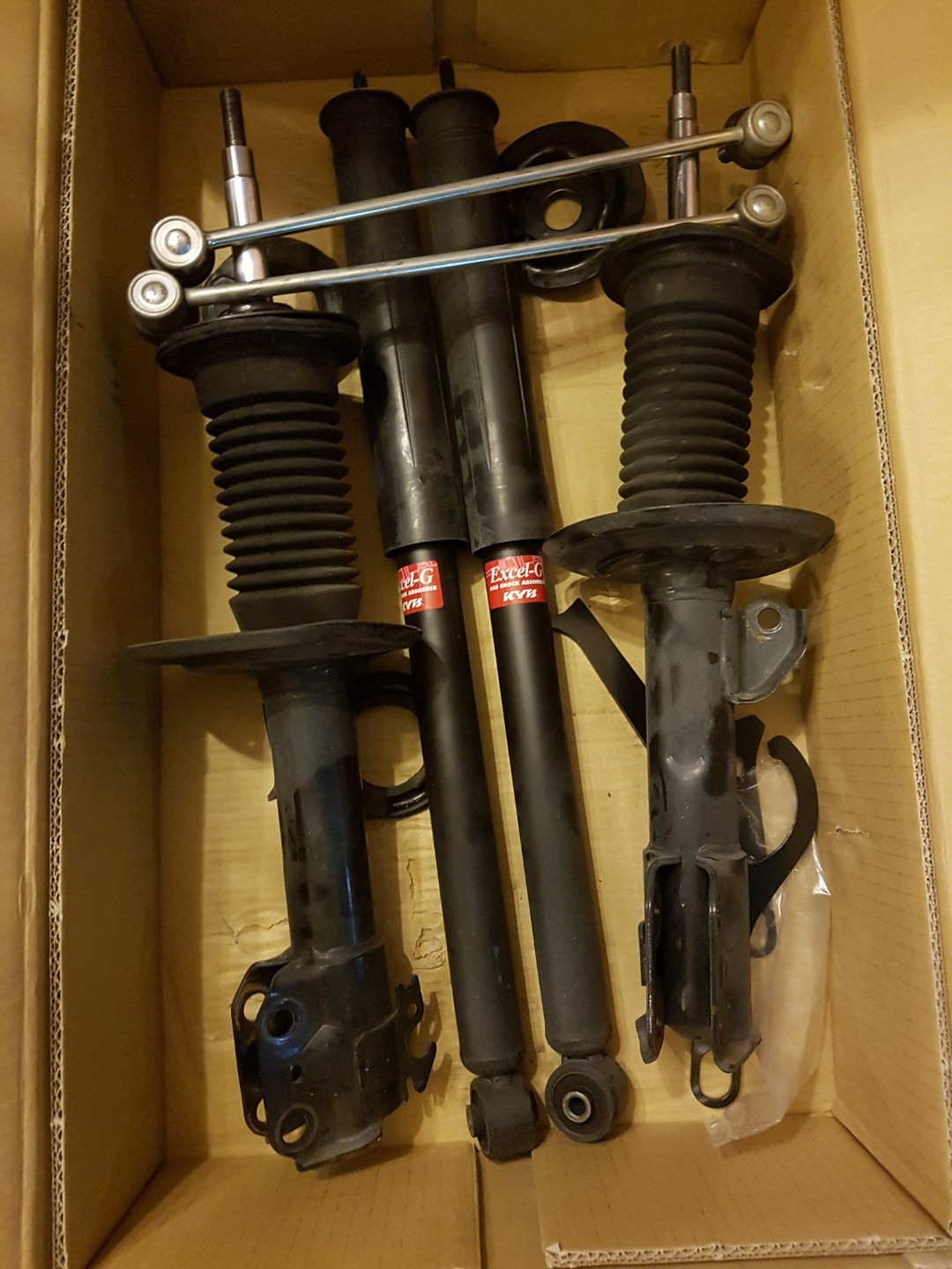 Kyb Excel G Absorber For Toyota Vios Made In Japan Car Accessories Accessories On Carousell