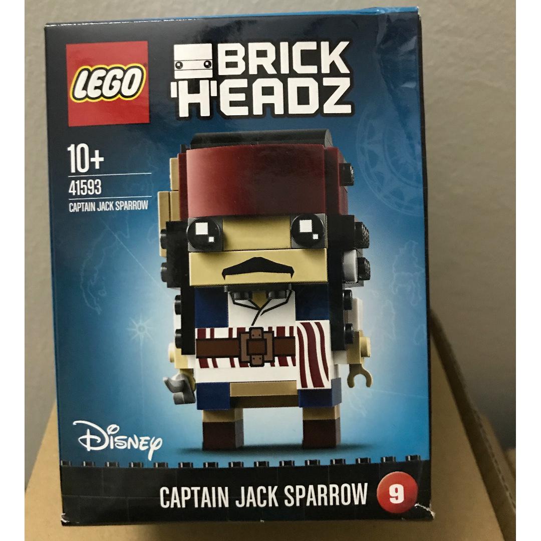 lego brickheadz captain jack sparrow