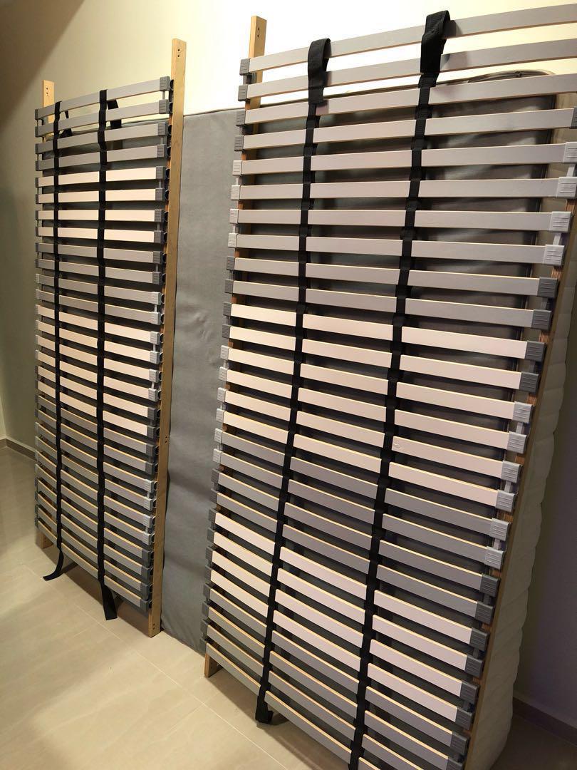 Lonset Bed Slats From Ikea Furniture, Wood Slats For King Bed Ikea