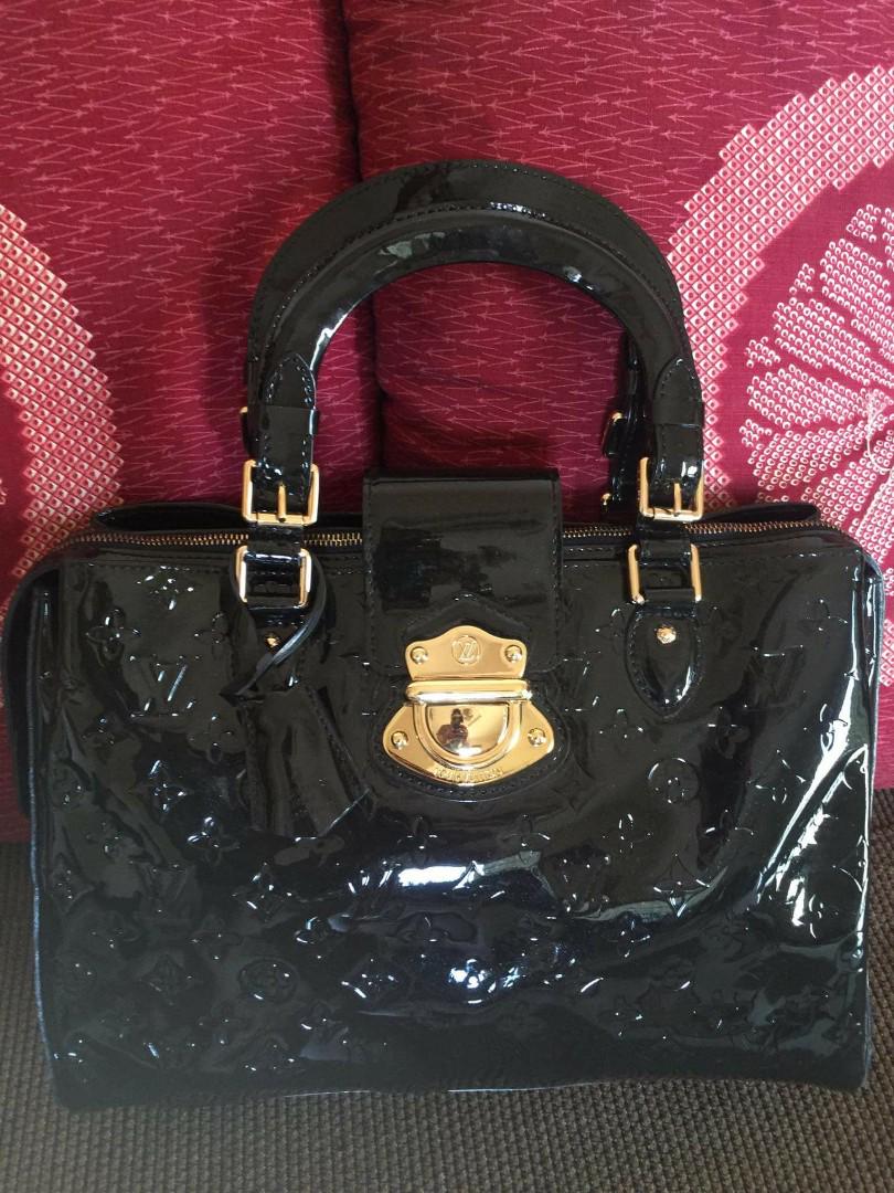 Bolsa Louis Vuitton Monogram Vernis Melrose Avenue Vinho Original