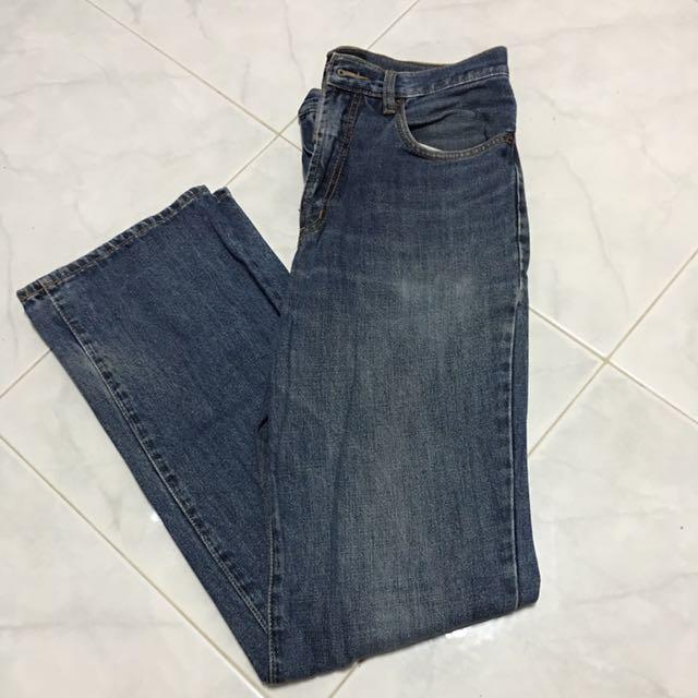 men's jeans to women's size