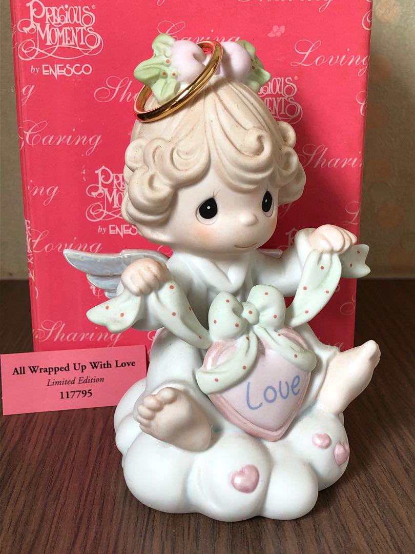 Precious Moments All Wrapped Up In the Season Figurine 