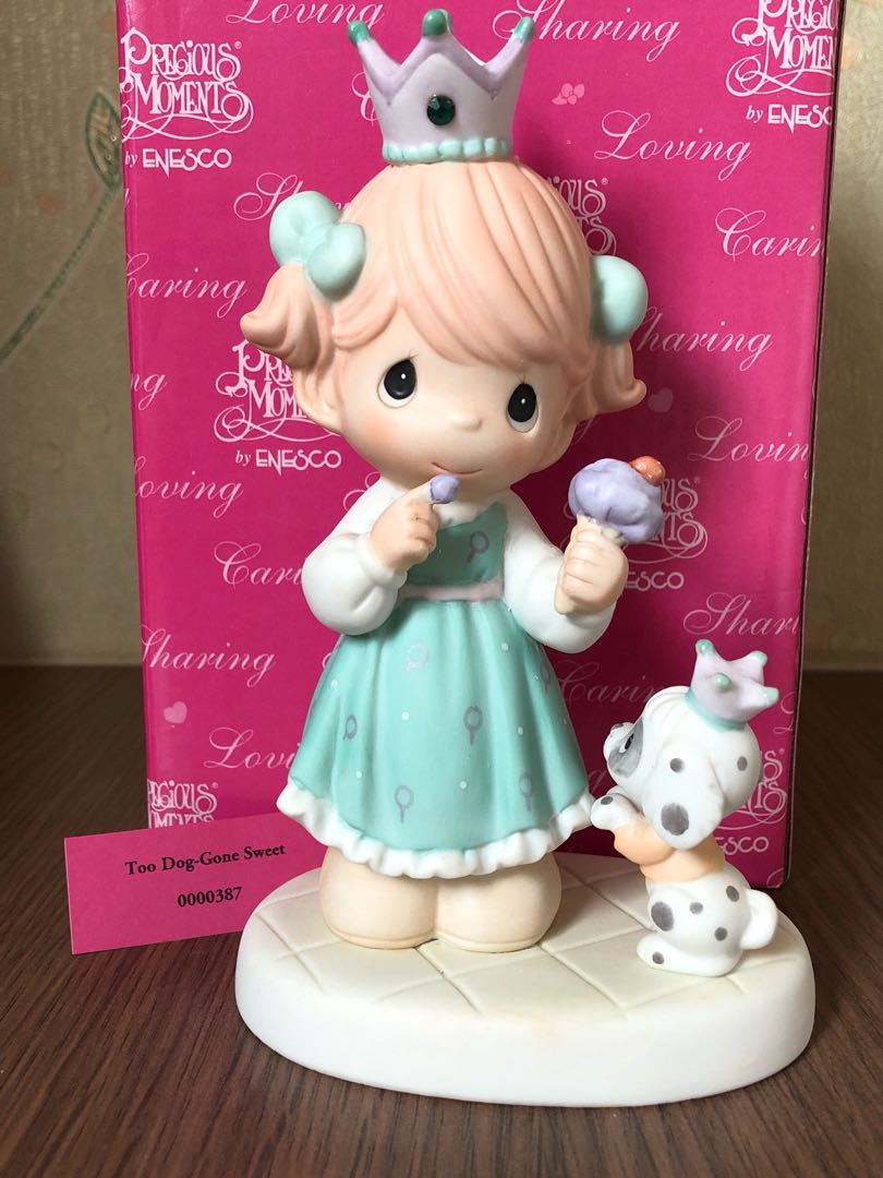 Mib Precious Moments Figurine Too Dog Gone Sweet Vintage Collectibles Vintage Collectibles On Carousell Check out our precious moments dog selection for the very best in unique or custom, handmade pieces from our figurines & knick knacks shops. carousell