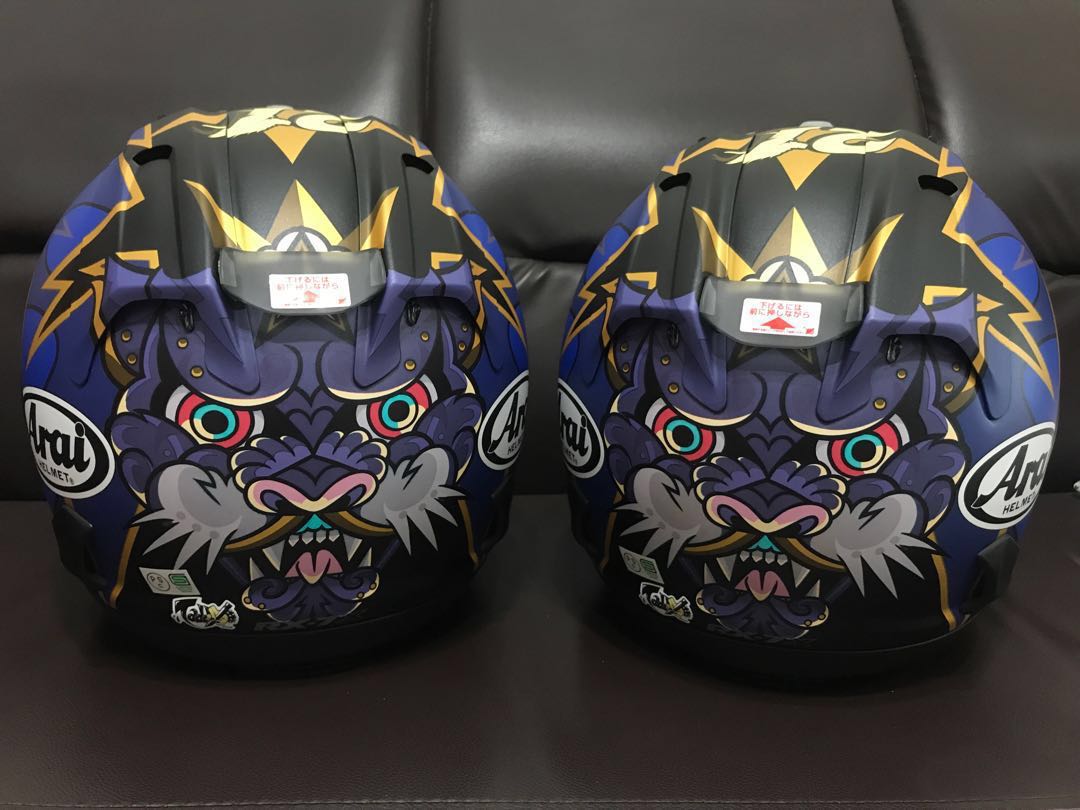 Nakasuga arai corsair X Motorcycles Motorcycle Apparel on Carousell