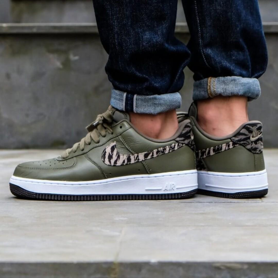 Nike air force 1 tiger top camo