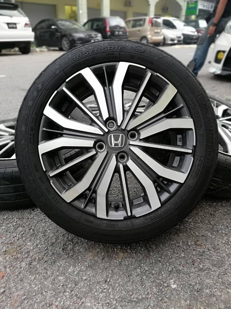 Original Honda City 2018 Sports Rim 16 Inch Barang Susah Dapat