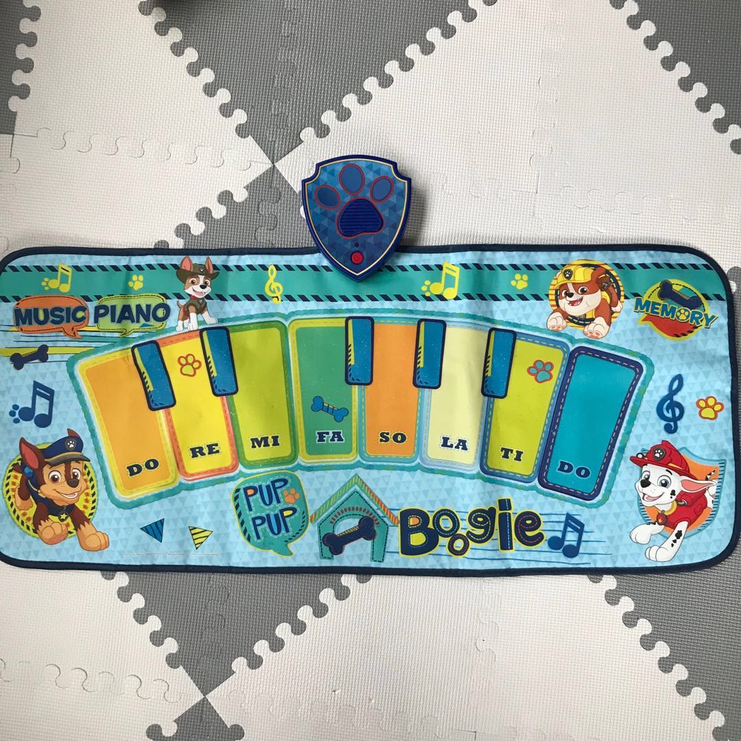 Paw Patrol Pup Pup Boogie dance mat Babies Kids Infant
