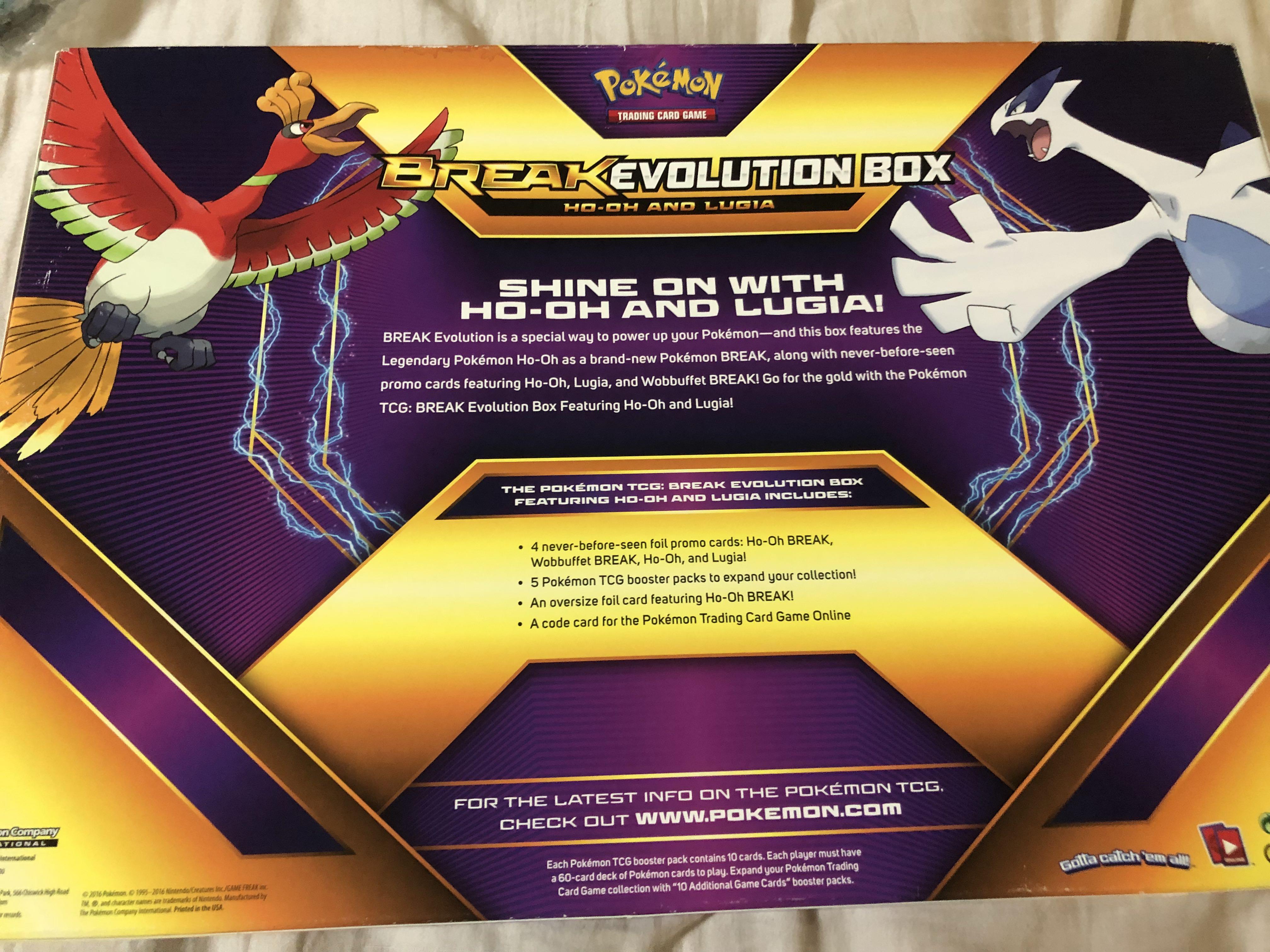 #039;BREAK Evolution Box: Ho-Oh and Lugia' Product Image