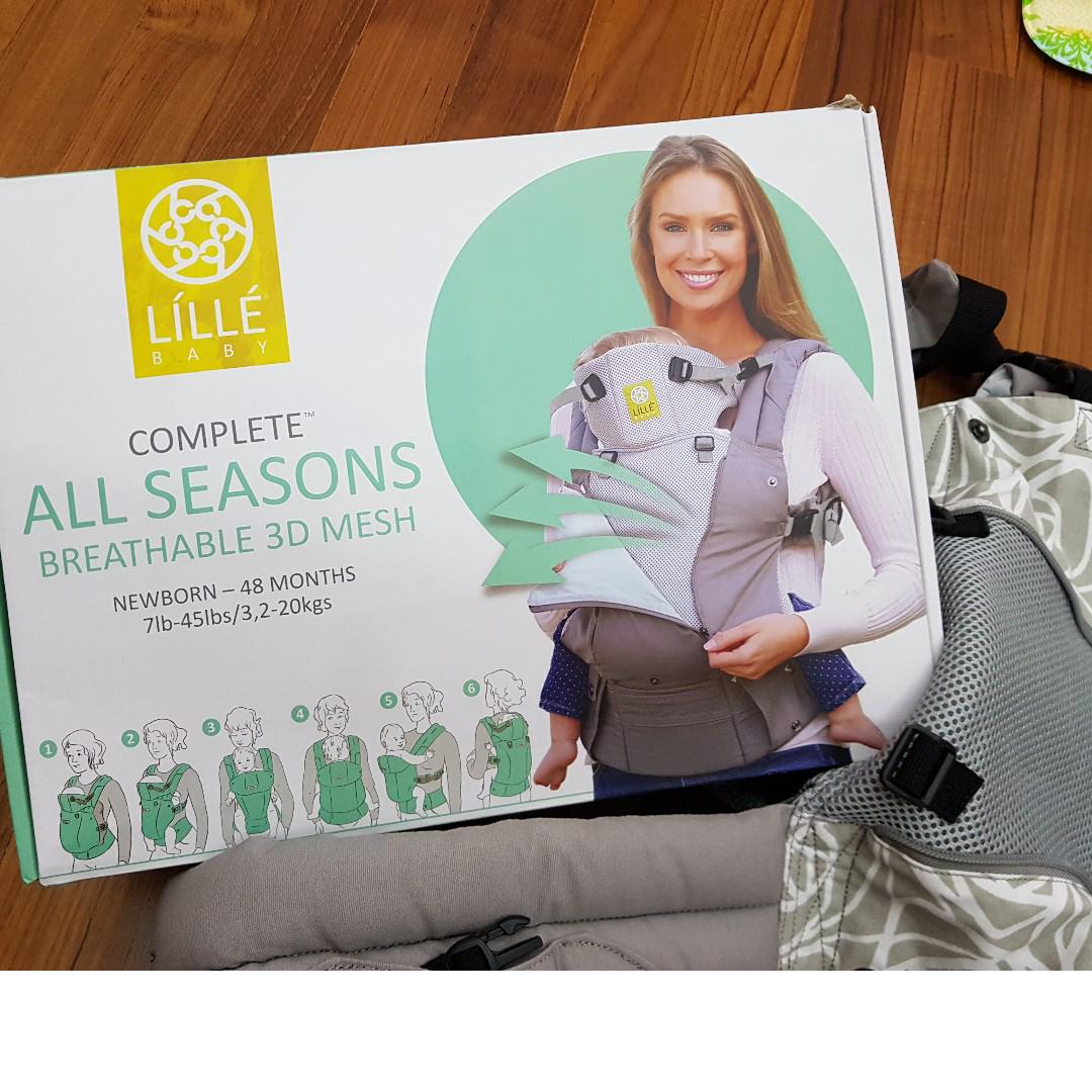 lillebaby complete all seasons breathable 3d mesh