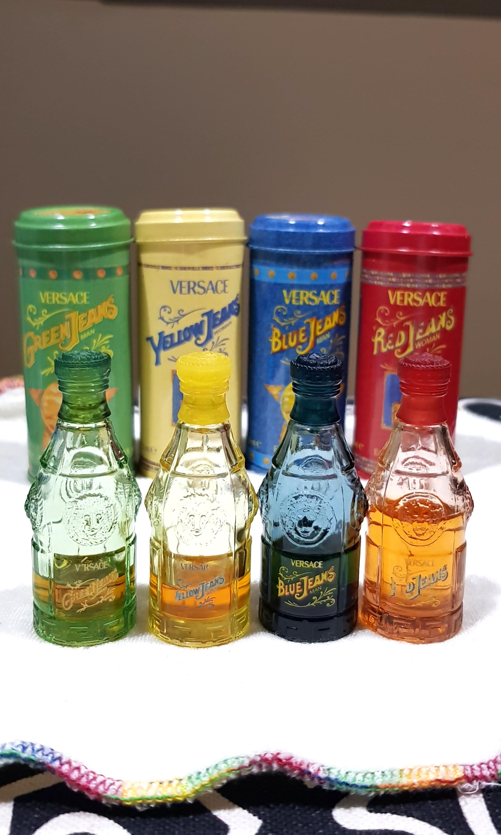 miniature perfume bottles