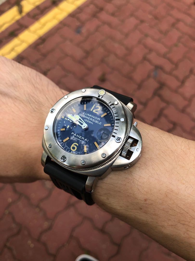 Rare Panerai Pam 87 Submersible Mobile Phones Gadgets