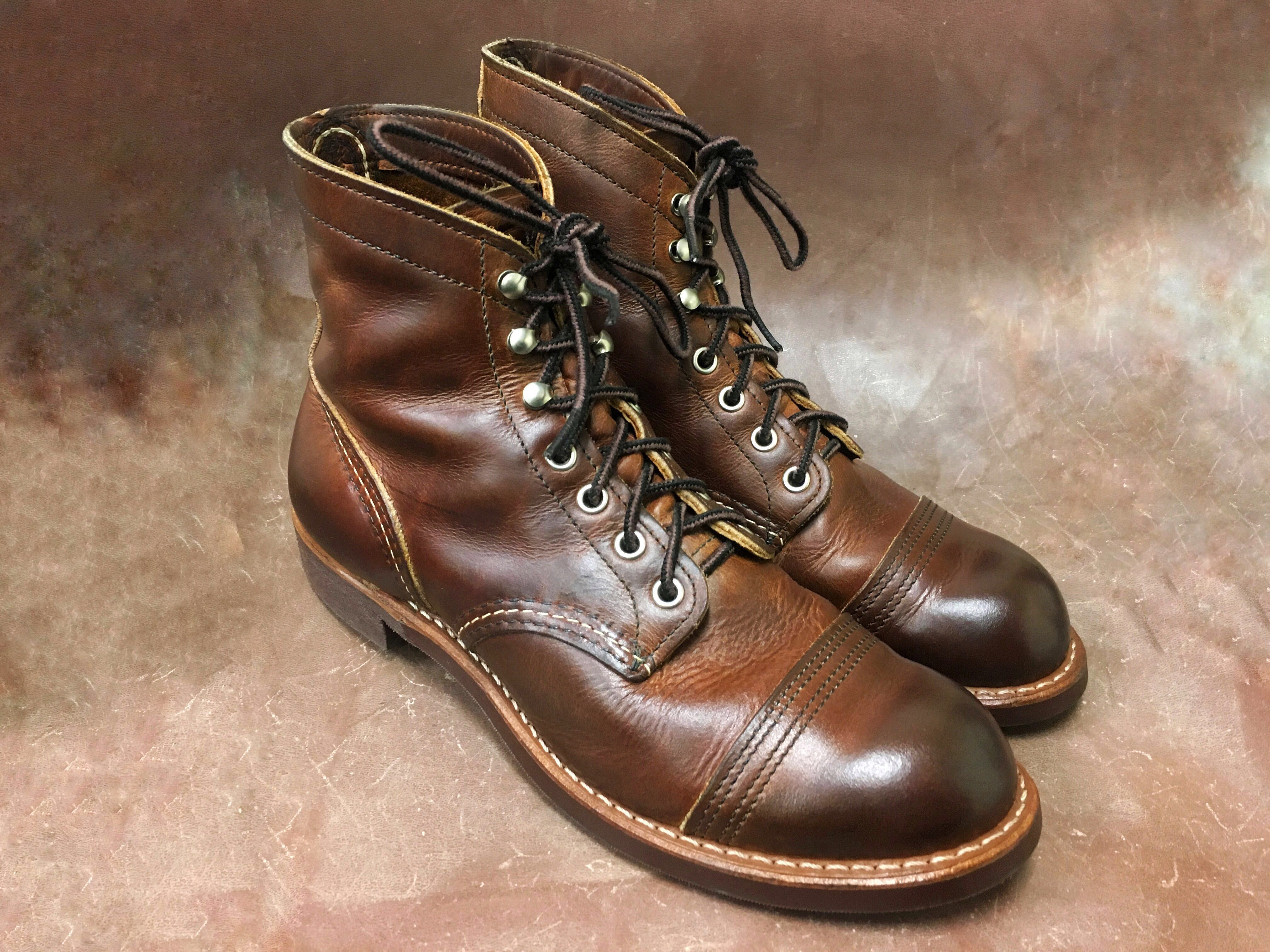 Red wing iron ranger copper rough deals and tough care