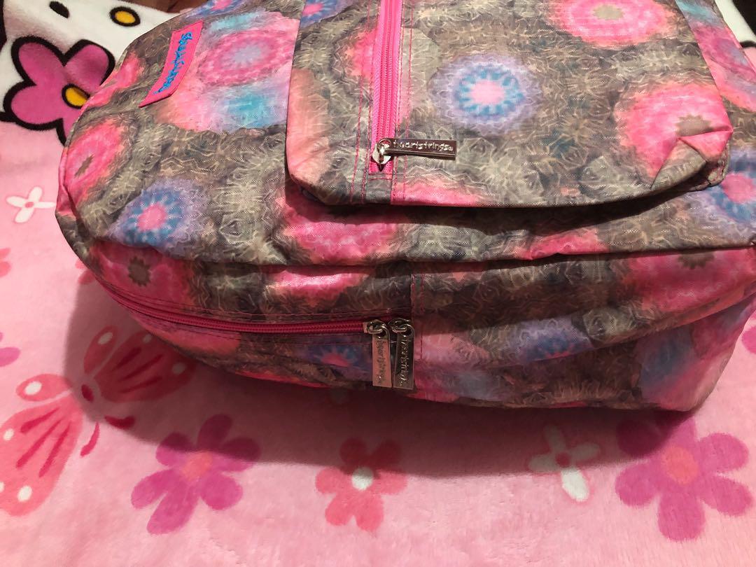 Repriced - Floral Backpack (Category: Backpacks) located in Taguig. Submitted by nicolasoinc (Listing ID 179541446, Image 2). Description: -Brand new -A gift to me -With pocket inside Message me if interested. Happy shopping! 🤗.