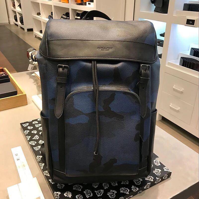 coach camouflage backpack