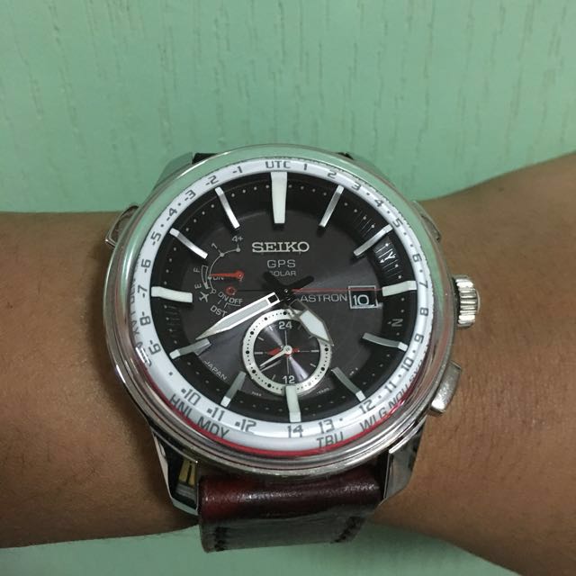 Seiko Astron Limited Edition GPS GMT Watch Sbxa045, Luxury, Watches on  Carousell