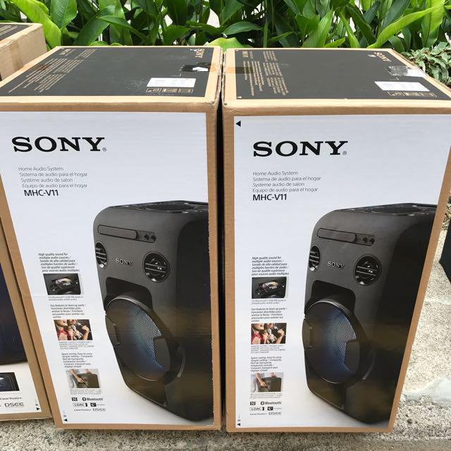 mhc v11 sony bluetooth