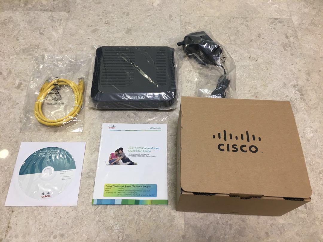 StarHub Cisco DPC3925 Modem Router, Computers & Tech, Parts