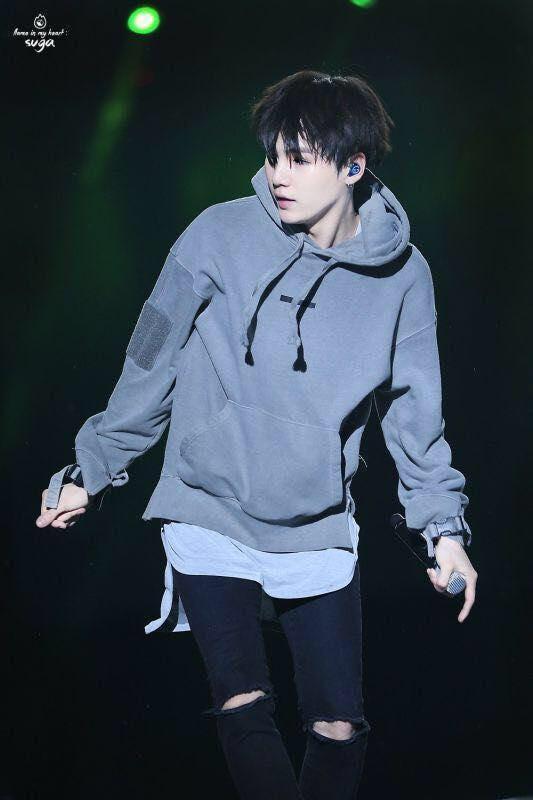Bts gray hoodie Clearance